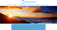 Desktop Screenshot of anavieira.org.br